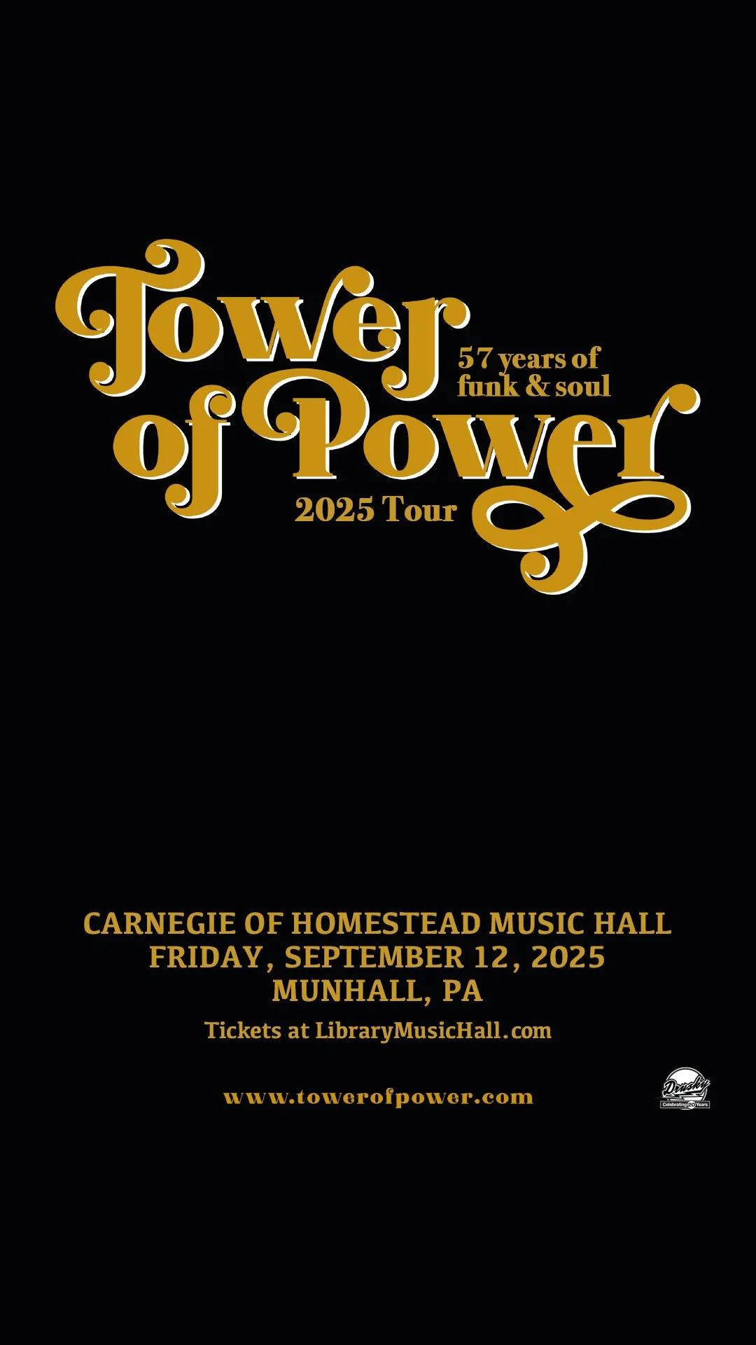 Tower of Power at the Carnegie Music Hall of Homestead, Munhall